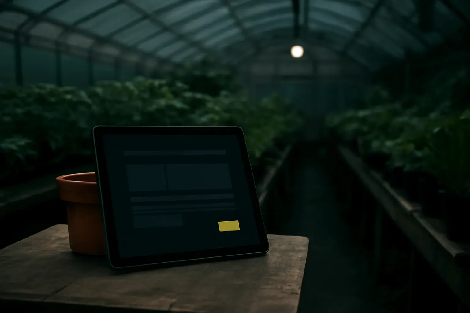 The Sodų Pasaulis website homepage, plant catalogue visible, shown on a dark-mode-friendly monitor.